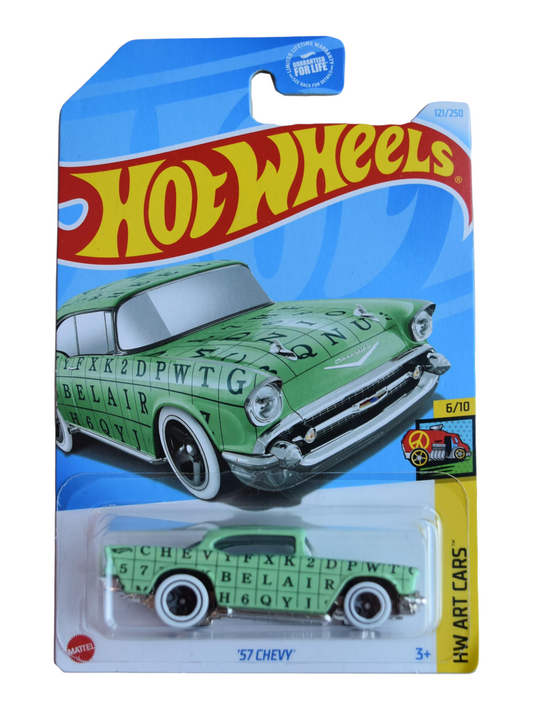 HotWheels 57 Chevy Imported Mainline 1:64 Scale