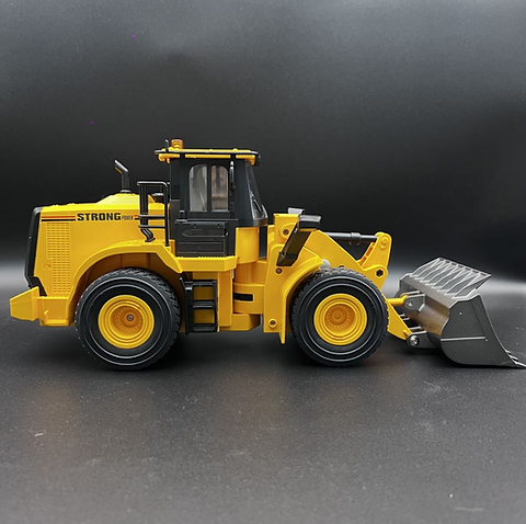 Huina Toys 1552 RC Loader 11 Function 1.87kg Remote control Power Rechargeable battery 3.7V 900mAh Play Time More Than 30 Minutes 2.4Gh 1:16 Scale USB Charger .