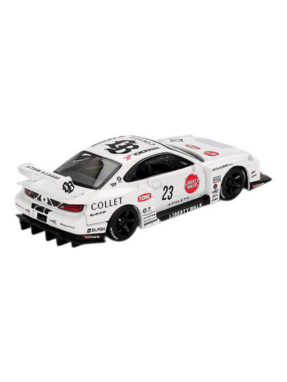 Mini GT Nissan S15 Silvia LB-Super Silhoutte (Athlete) Code-1054 1:64 Scale