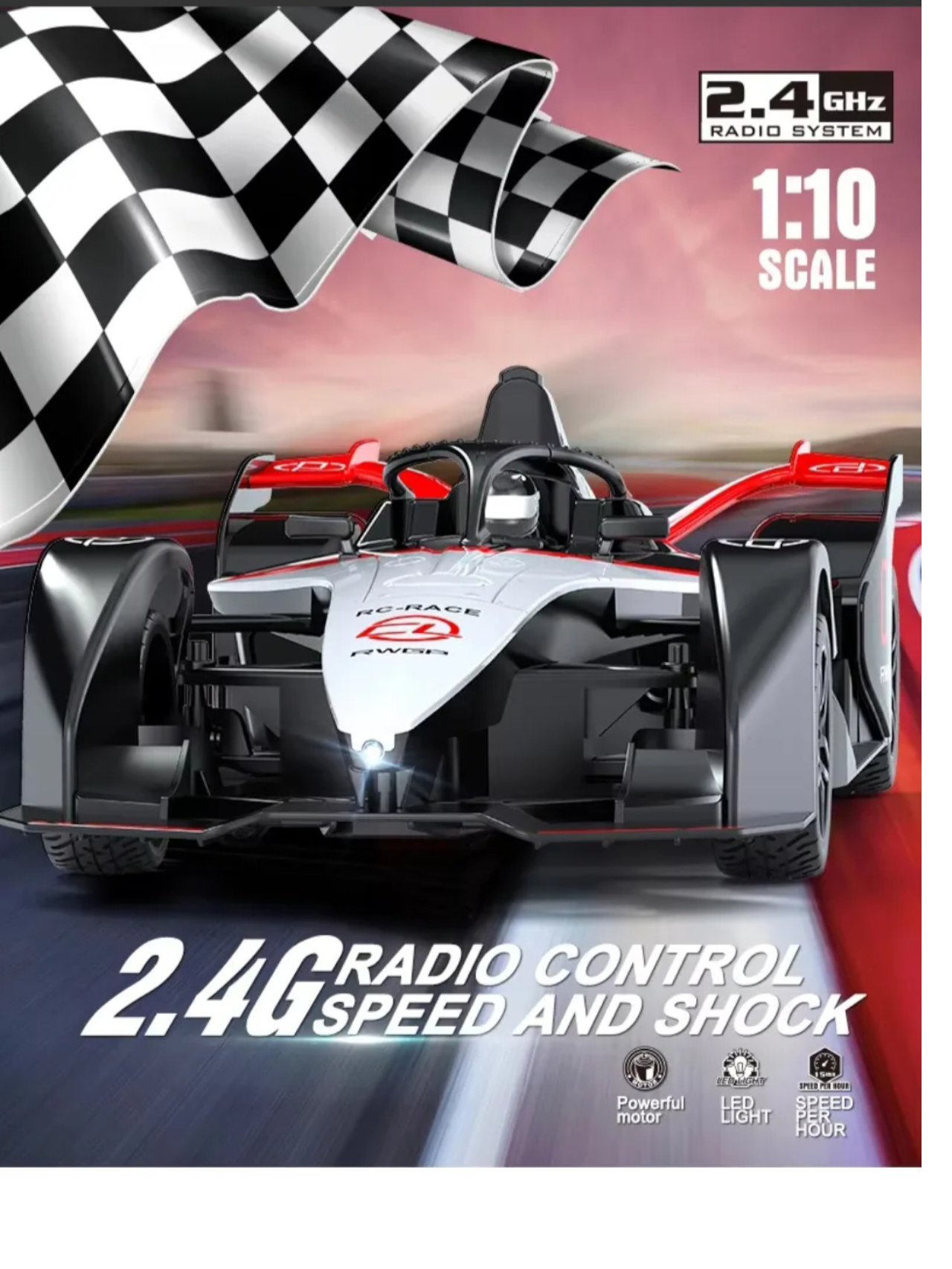 F1 Remote Control (RC) Racing Car 1:10 Scale