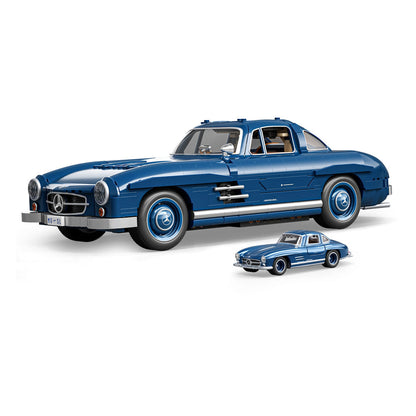 Mattel Brick Shop HotWheels Mercedes-Benz 300 SL Building Set 1:12 Scale