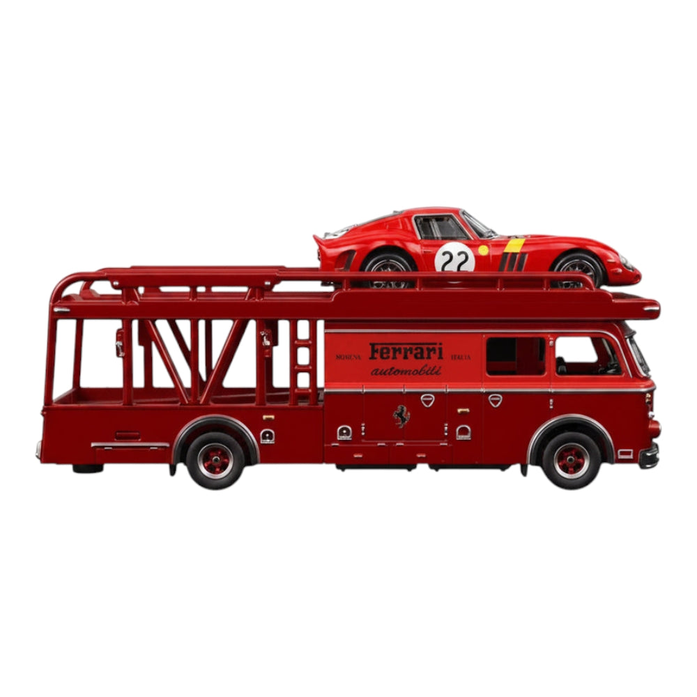 Hotwheels ferrari 250 gto Fiat 642 RN2 Bartoletti imported team transport 1:64 Scale