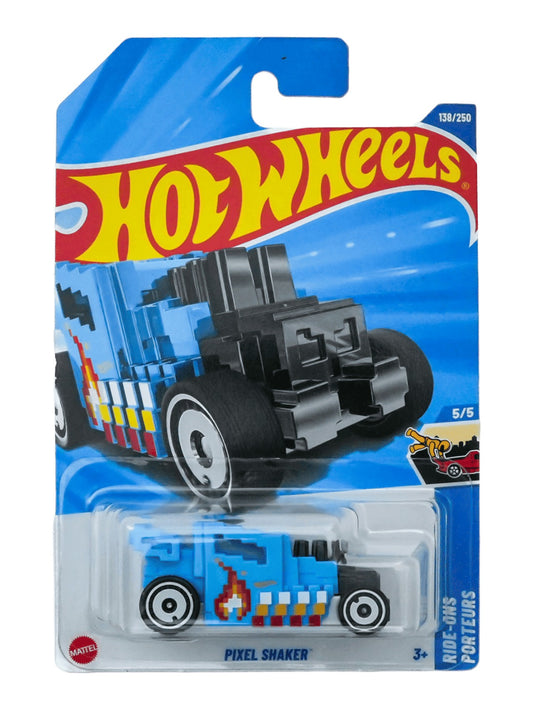 HotWheels Pixel Shaker N Case 2025 Imported Mainline 1:64 Scale | Code: JBB54-N7C6