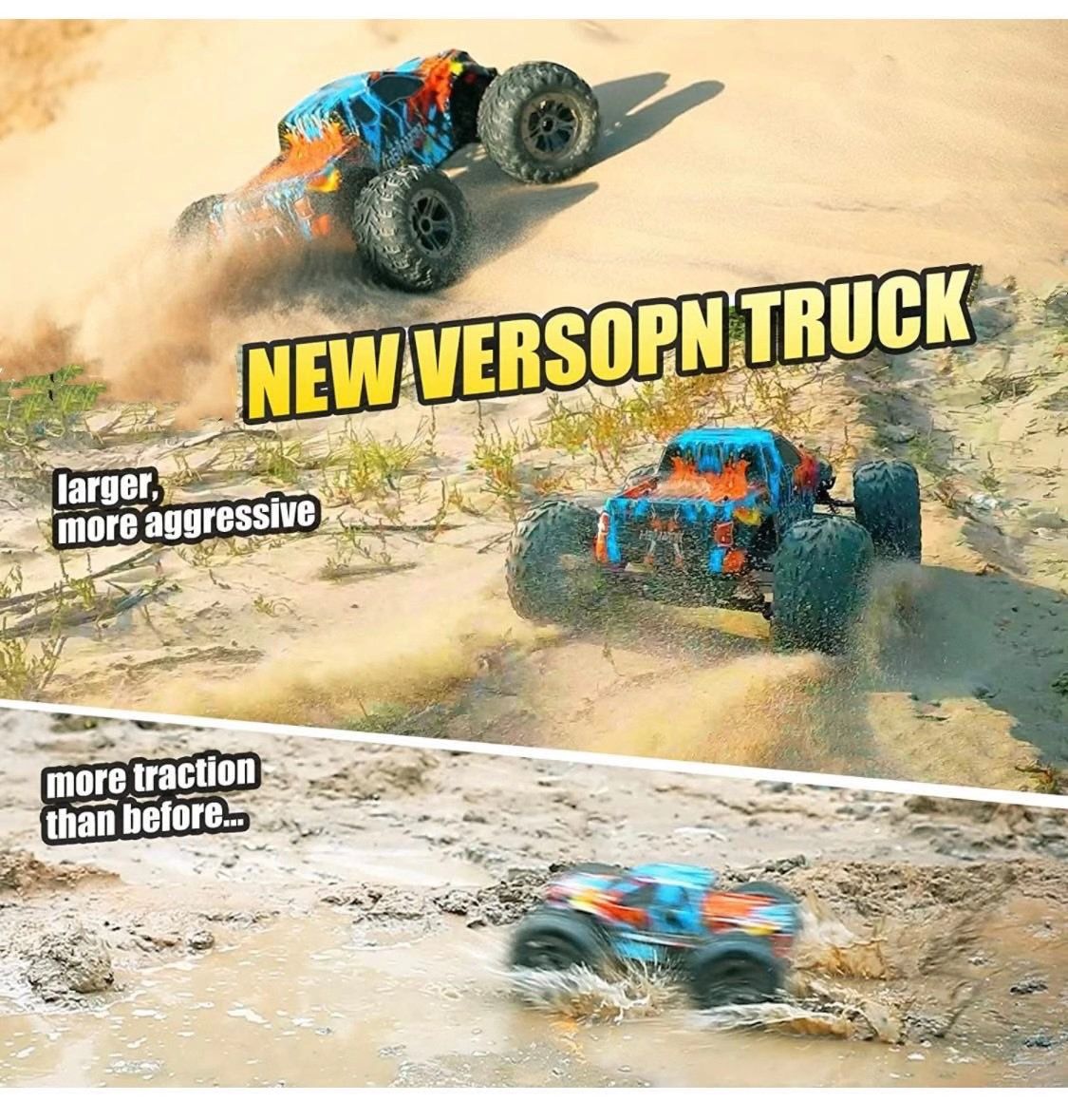 Ford Raptor F-150 RC Racing Track 4×4 ( E331-003 ) Remote Control High-Torque Servo, Alloy Differential Gear Alloy Shocks 2.4GHZ , Alloy Sealed Ball Bearing (Top Speed 35Km/H) 1:10 Scale Official Licensed