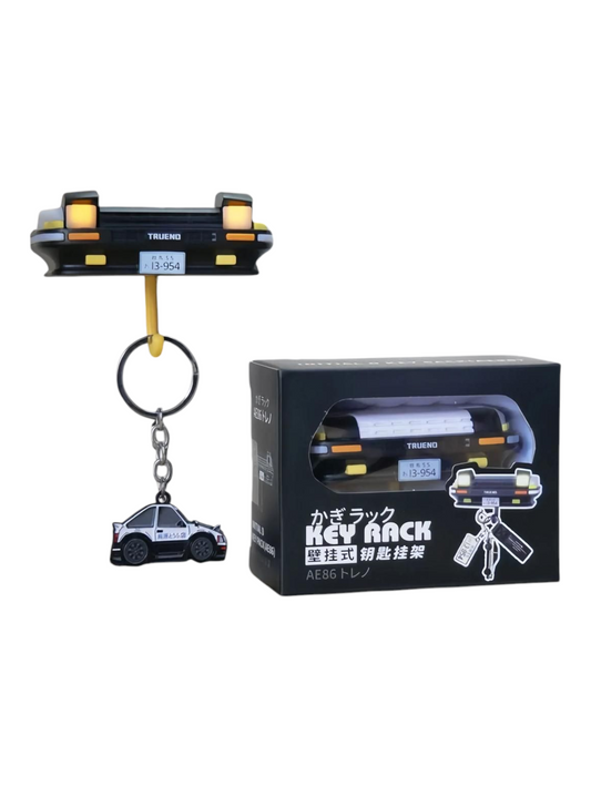 Key Rack With Glowing Pop Up Headlights (Initial D Toyota AE86)