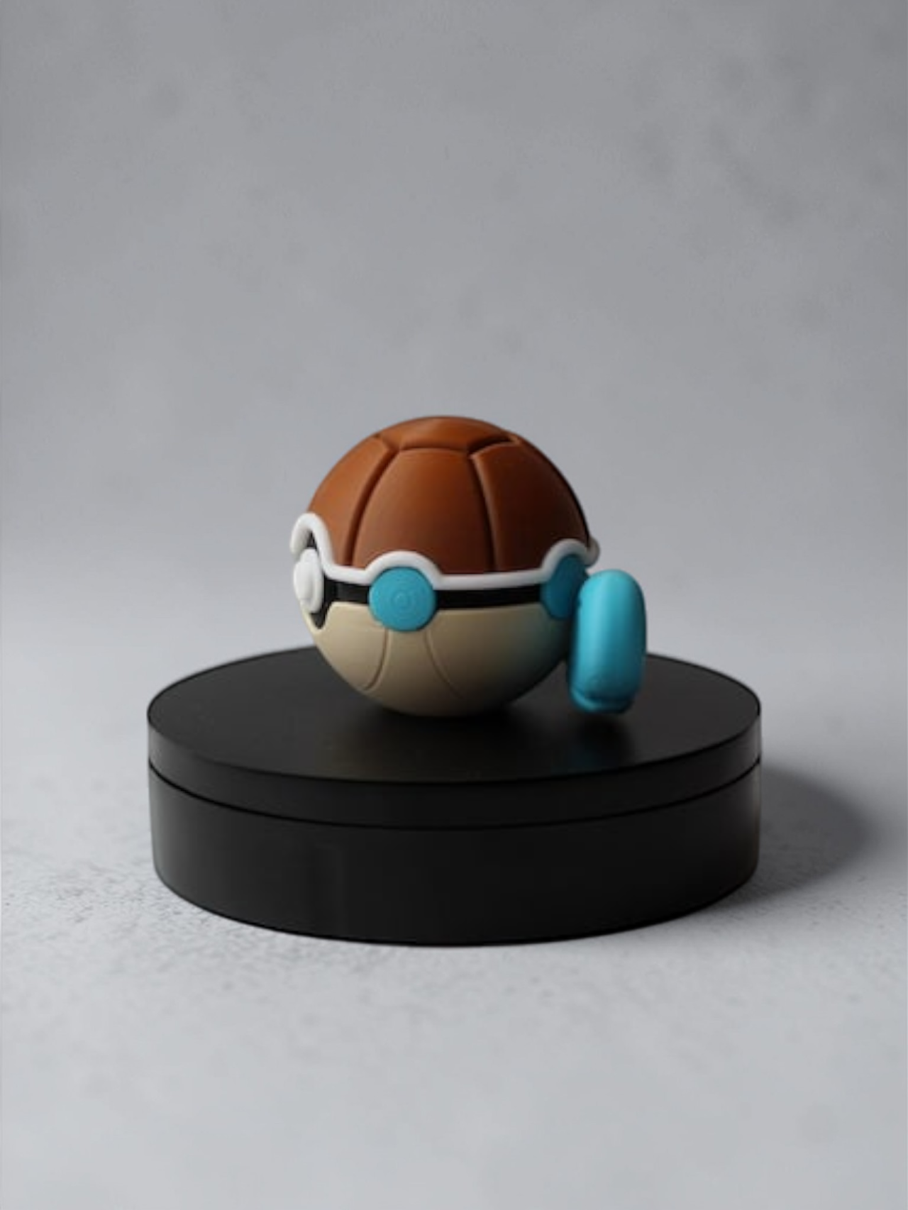 pokémon Squirtle - Inspired 3D Printed Pokéball Replica Collector Showpiece