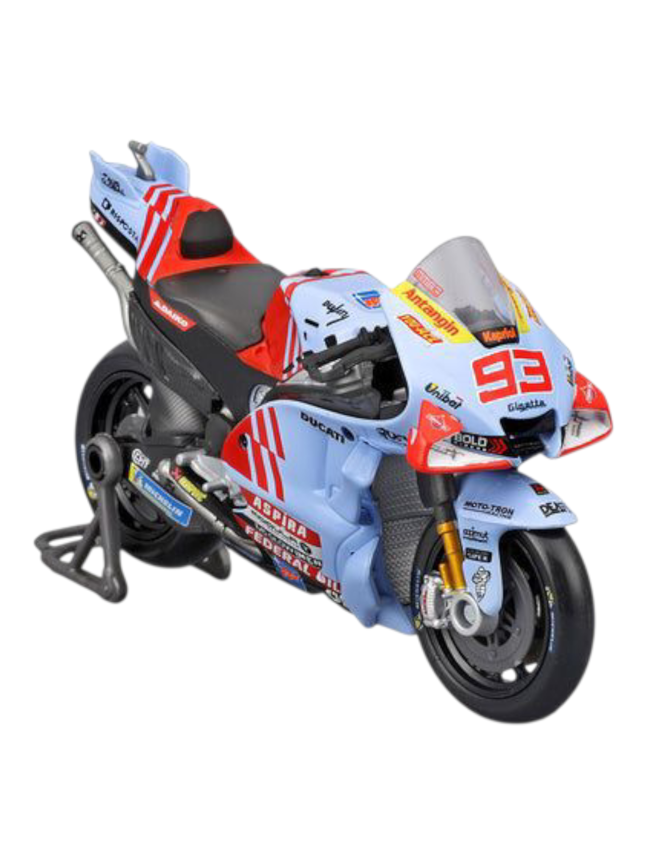 Maisto Team Gresini Racing Moto GP Season 2024 #93 Marc Marquez 1:18 Scale