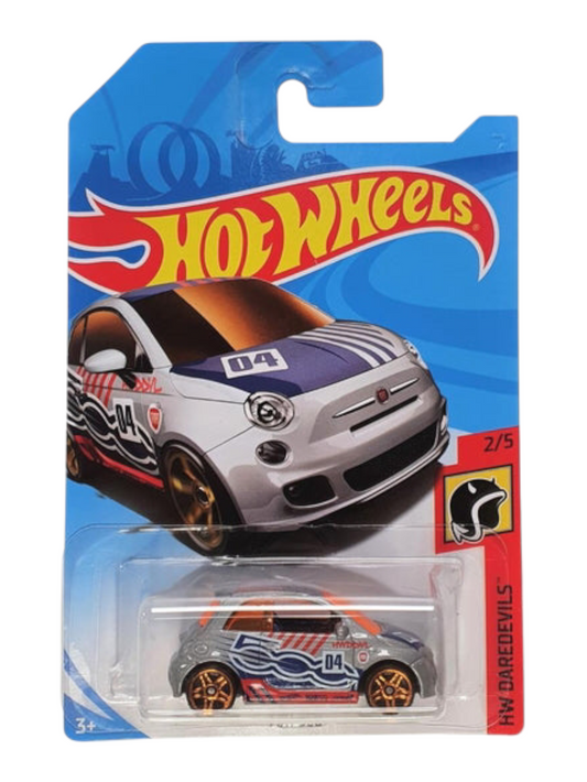 HotWheels Fiat 500 Imported Mainline 1:64 Scale