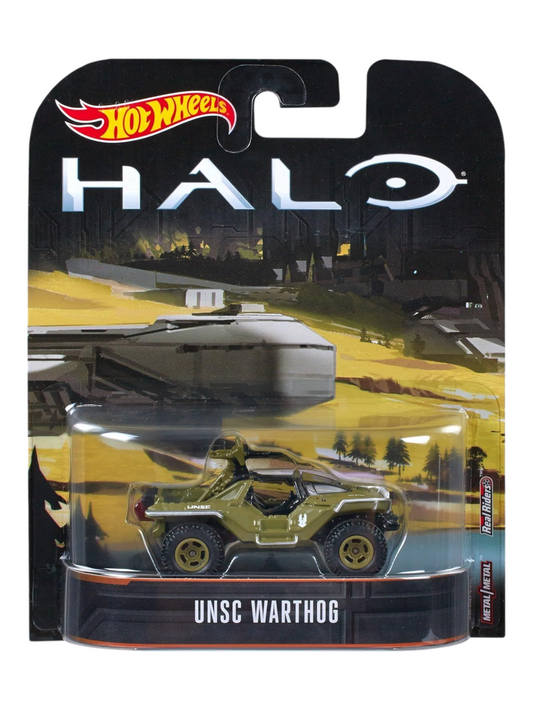 HotWheels Halo UNSC Warthog Imported premium 1:64 Scale (Card not Mint)
