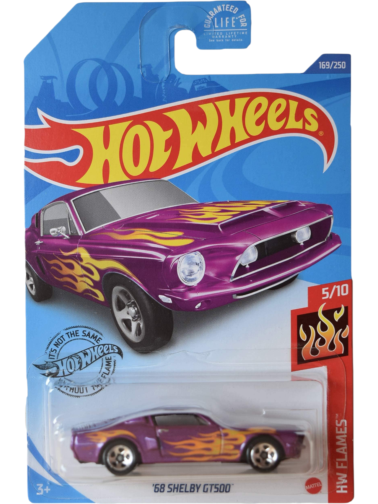 Hotwheels 68 Shelby GT500 Imported Mainline 1:64 Scale GHF58-D7C6