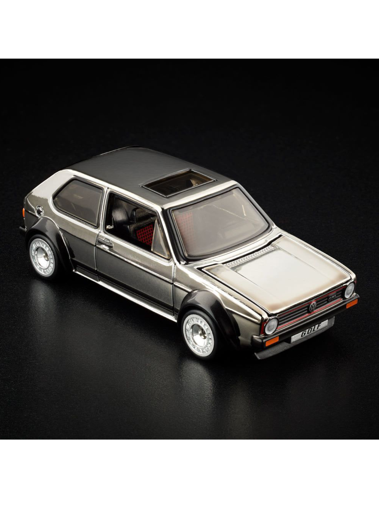 HotWheels 1976 Volkswagen Golf MK1 GTI RLC 1:64 Scale (With Protector)