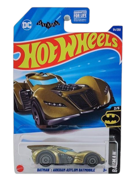 HotWheels DC Batman Arkham Asylum Batmobile Imported Mainline 1:64 Scale