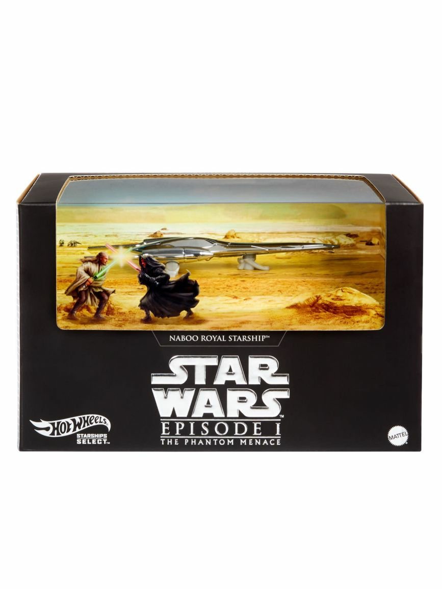Hotwheels Star Wars Episode I RLC The Phantom Menace Naboo Royal Starship Die-Cast Collectible