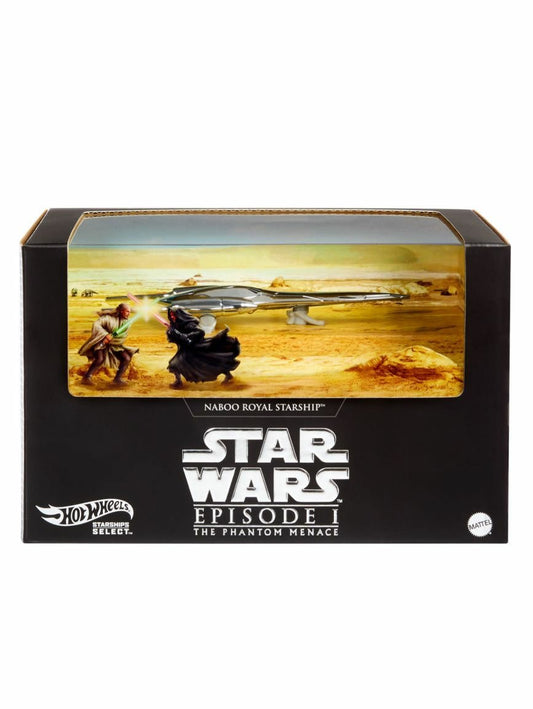 Hotwheels Star Wars Episode I RLC The Phantom Menace Naboo Royal Starship Die-Cast Collectible