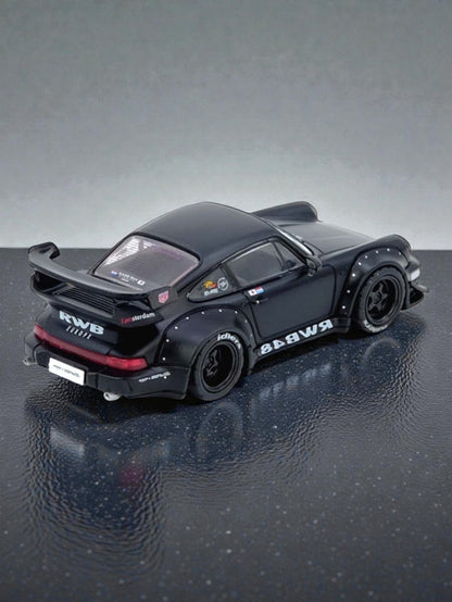 INNO64 PORSCHE RWB 964 Black Matt 1:64 Scale Mattel Diecast IN64-RWB964-BM