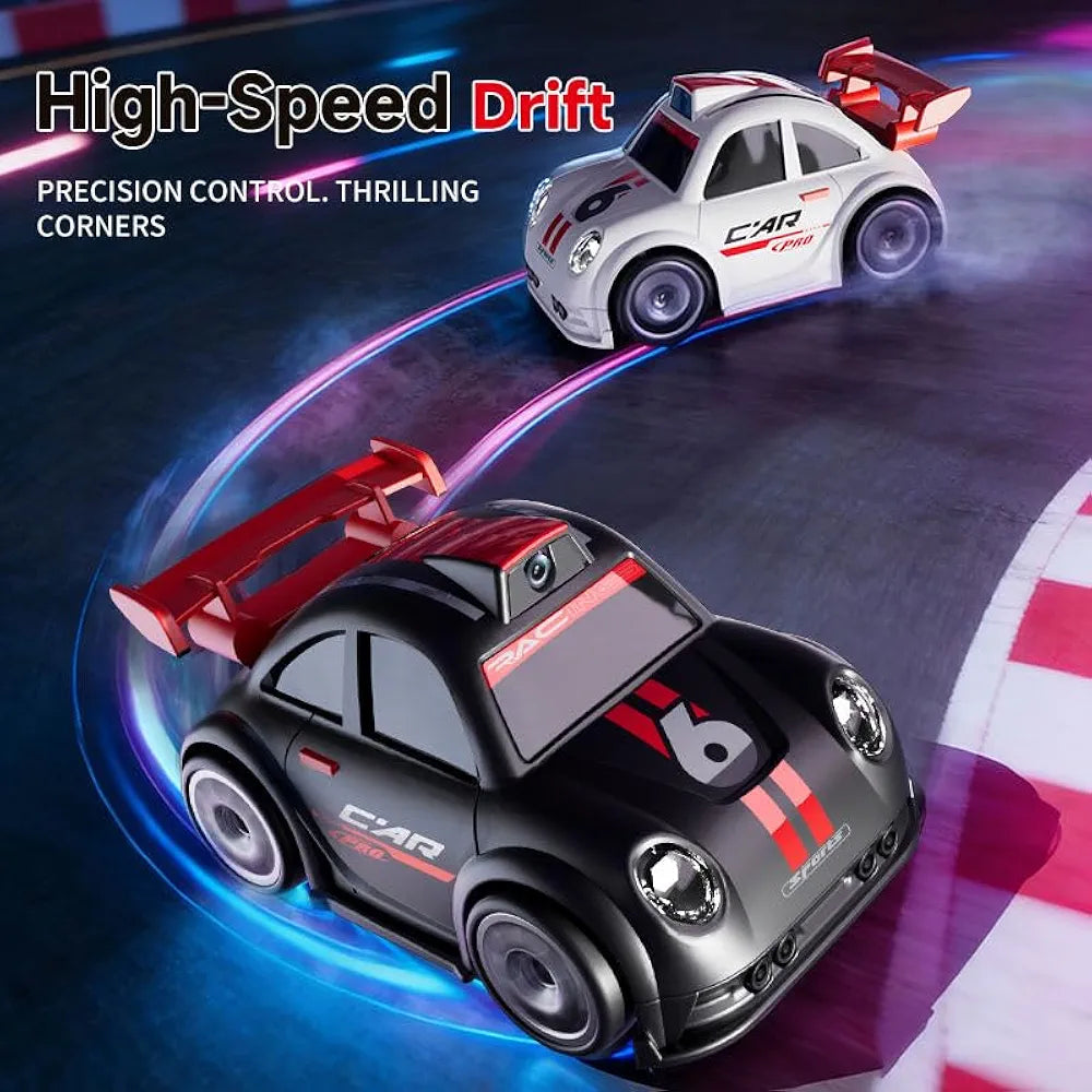 DRIFT RACING CAR C6 Mini Drift Car SeriesMini C6 with LED Lights – High-Speed Compact Drift Car 1:32 Scale