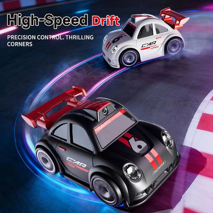 DRIFT RACING CAR C6 Mini Drift Car SeriesMini C6 with LED Lights – High-Speed Compact Drift Car 1:32 Scale