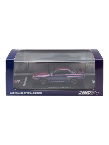 INNO64 Nissan Skyline GT-R (R32) Midnight Purple 1:64 Scale Matel Diecast IN64-R32-MP-AS