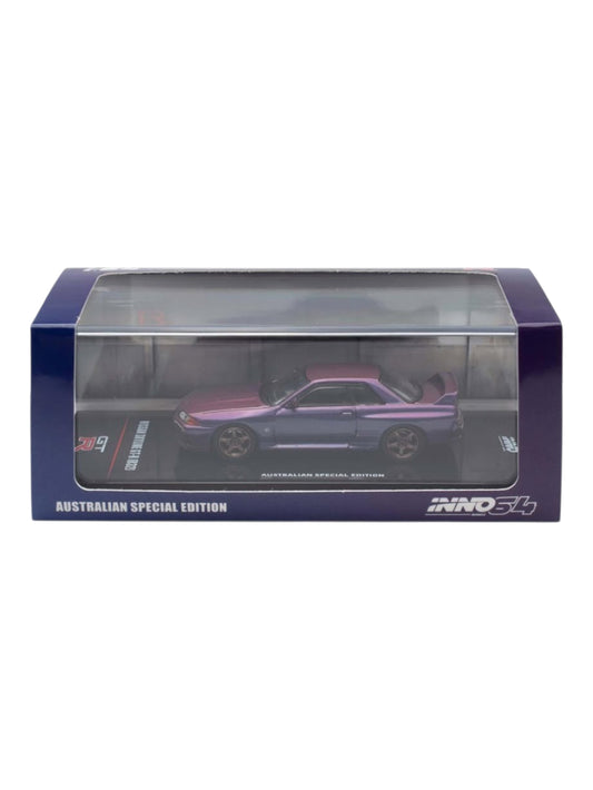 INNO64 Nissan Skyline GT-R (R32) Midnight Purple 1:64 Scale Matel Diecast IN64-R32-MP-AS