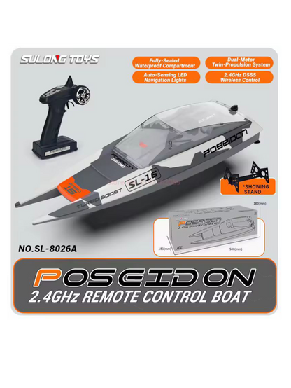 Sulong Poseidon 2.4GHz Remote Control (RC) Boat