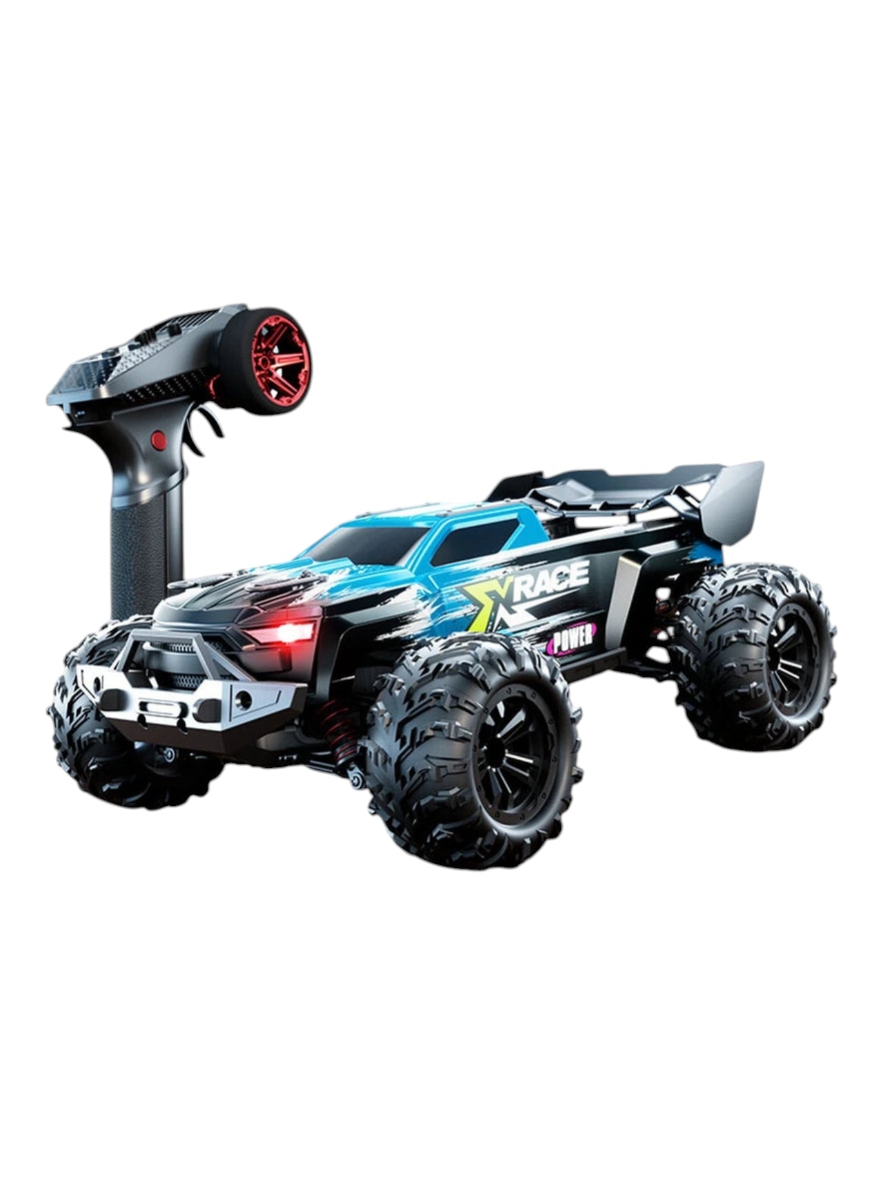 VORTEX Speed Adventure Race 2.4GHz High-Speed RC Monster Truck |Scale 1:16 |4WD Off-Road Remote Control Car | Rechargeable Battery | 32 km/H