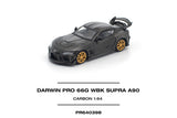 ( PR640398 ) Pop Race DARWIN PRO 66G WBK SUPRA A90 CARBON EDITION Diecast Model 1:64 Scale