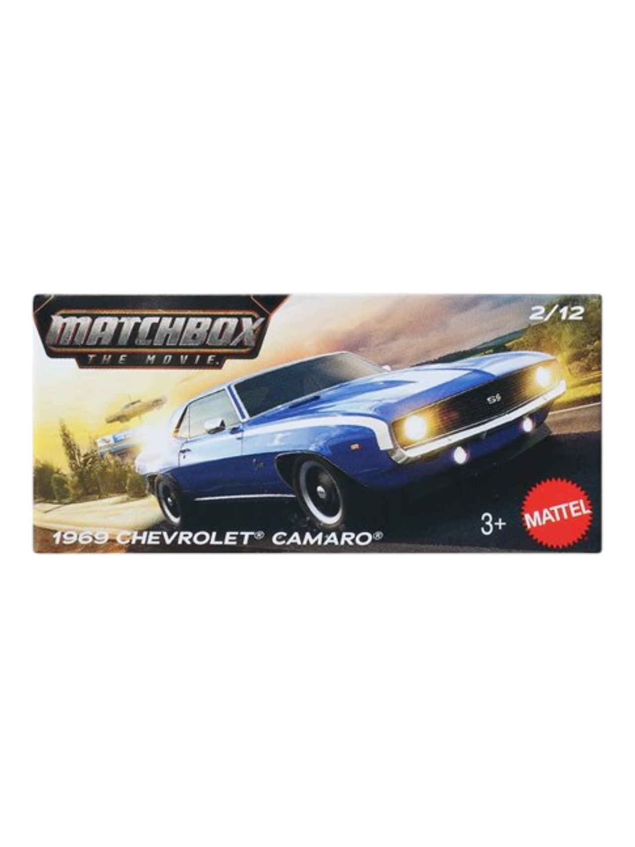 Matchbox Mainline 1969 Chevrolet Camaro Die-Cast 1:64 Scale | Mattel 2/12| Collector Edition