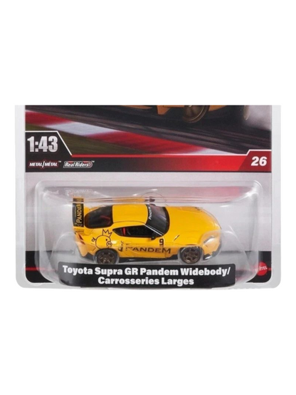 HotWheels Toyota Supra GR Pandem Widebody/Carrosseries Larges Imported Premium 1:43 Scale (With Protector)