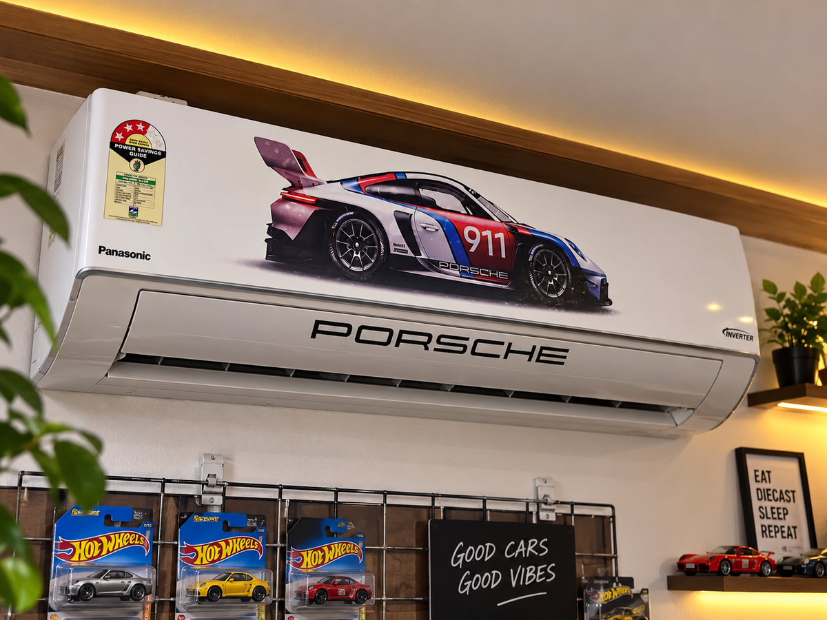 Sticker Porsche GT3 RS Car AC Sticker | | Premium Automotive Decal | Stylish Wall Sticker