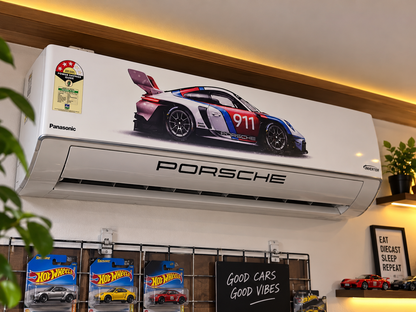 Sticker Porsche GT3 RS Car AC Sticker | | Premium Automotive Decal | Stylish Wall Sticker