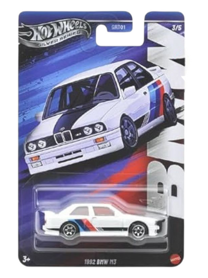 HotWheels Silver Series BMW Set of 5 Imported Mainline Card Art 1:64 Scale