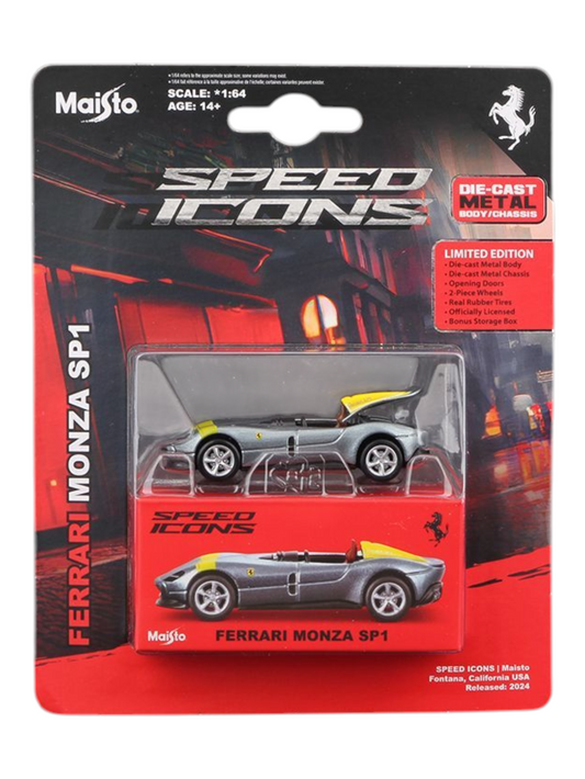 Maisto Speed Icons Ferrari Monza SP1 1:64 Scale