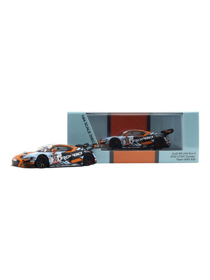 Para64 Audi R8 LMS Evo II 2022 GTWC Europe Team WRT #30 1:64 Scale Diecast