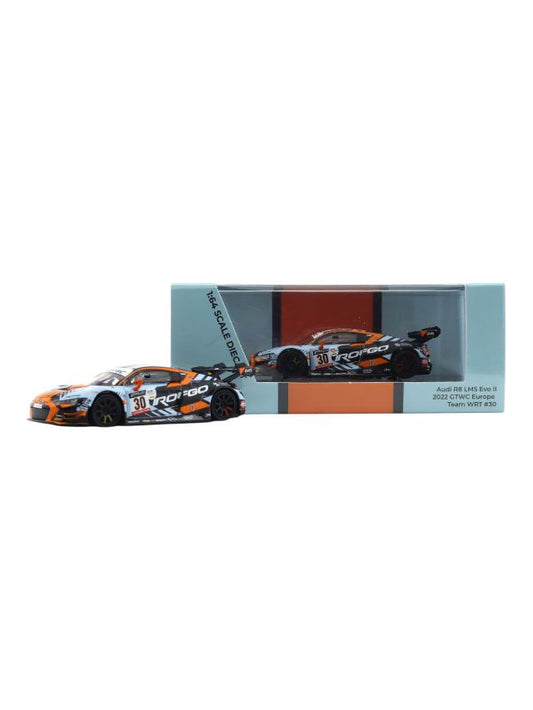 Para64 Audi R8 LMS Evo II 2022 GTWC Europe Team WRT #30 1:64 Scale Diecast