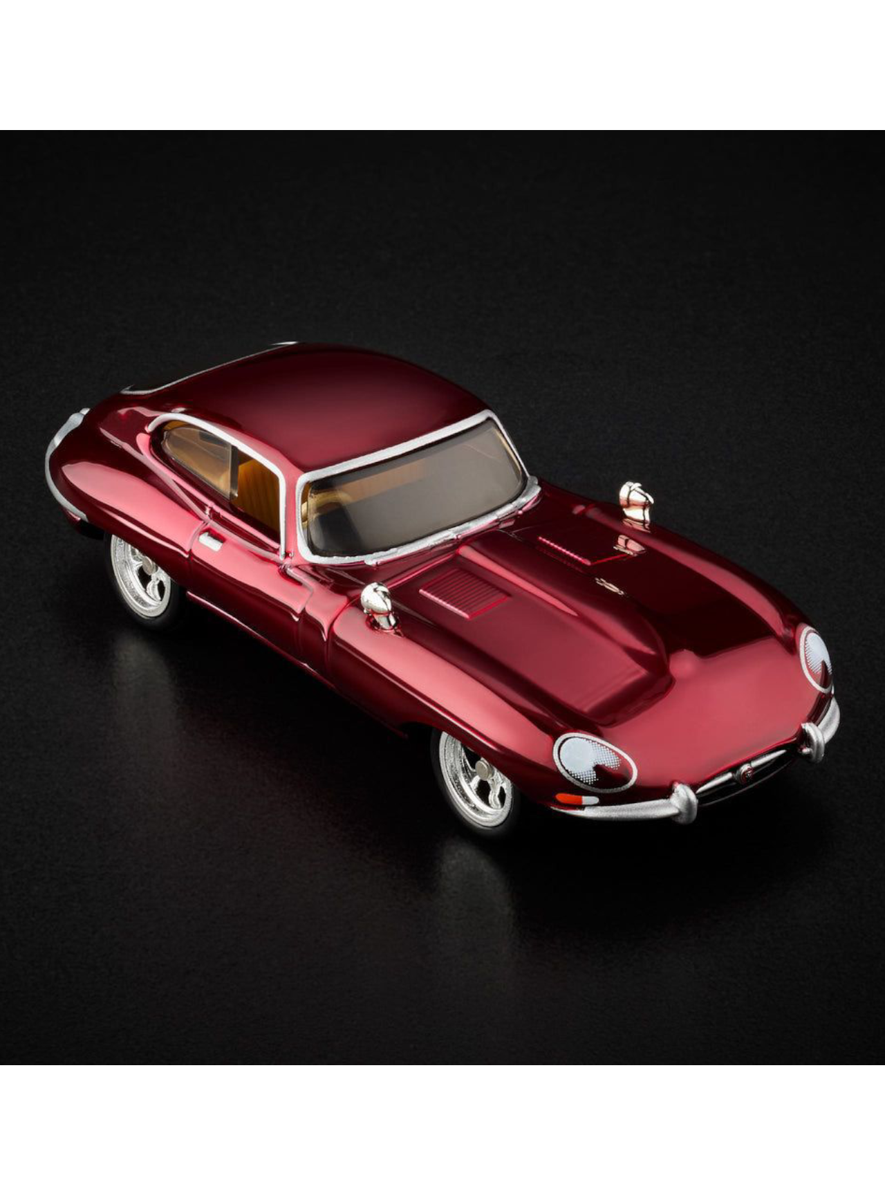 HotWheels 1964 Jaguar E-Type RLC 1:64 Scale (With Acrylic Case)