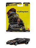 Hotwheels pop culture cyberpunk Quadra Turbo-R V-Tech imported premium 1:64 Scale