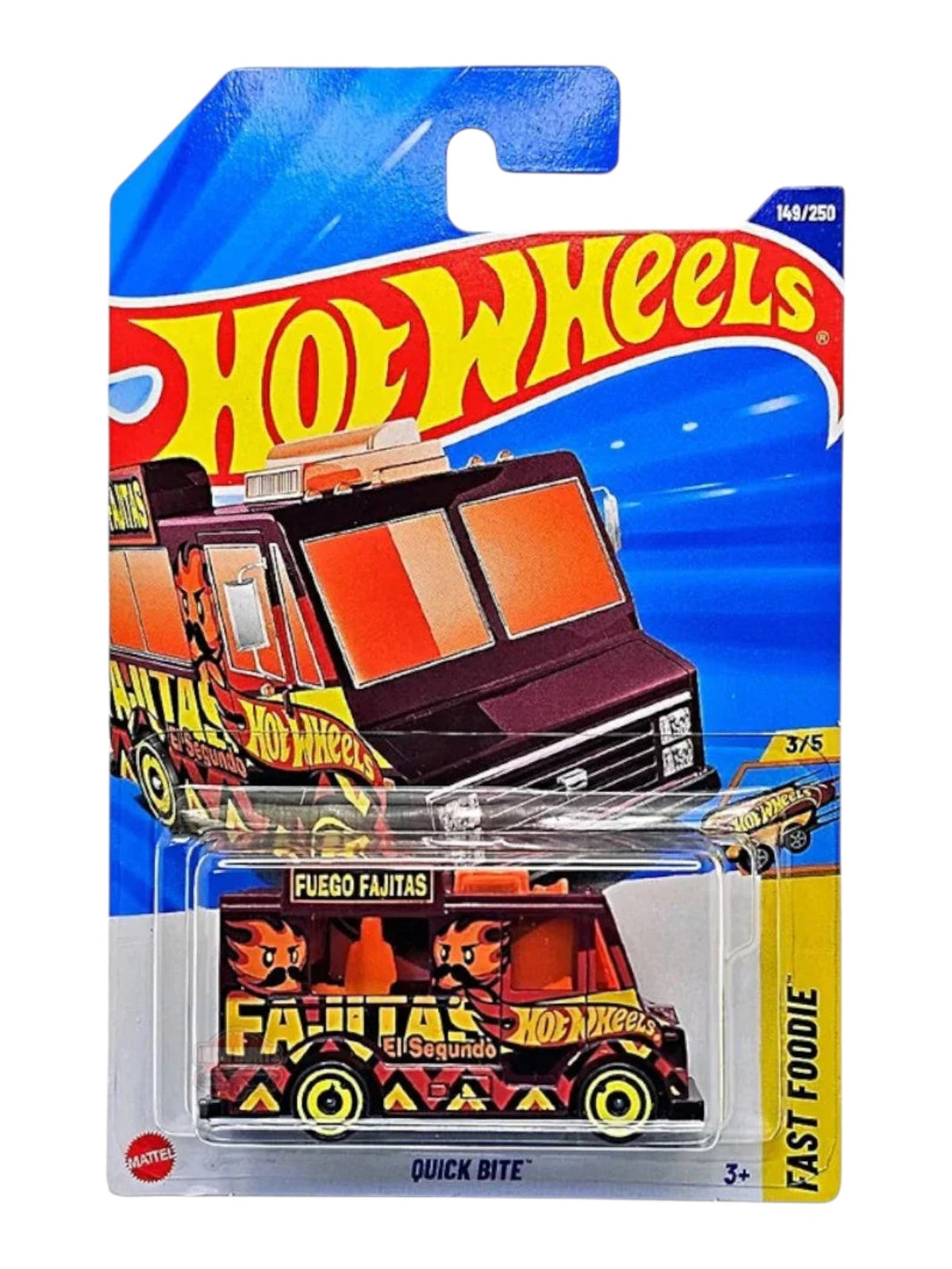 Hot Wheels Quick Bite N Case 2025 Imported Mainline 1:64 Scale