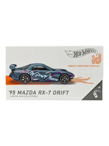 Hotwheels id '95 mazda rx-7 drift 1:64 Scale