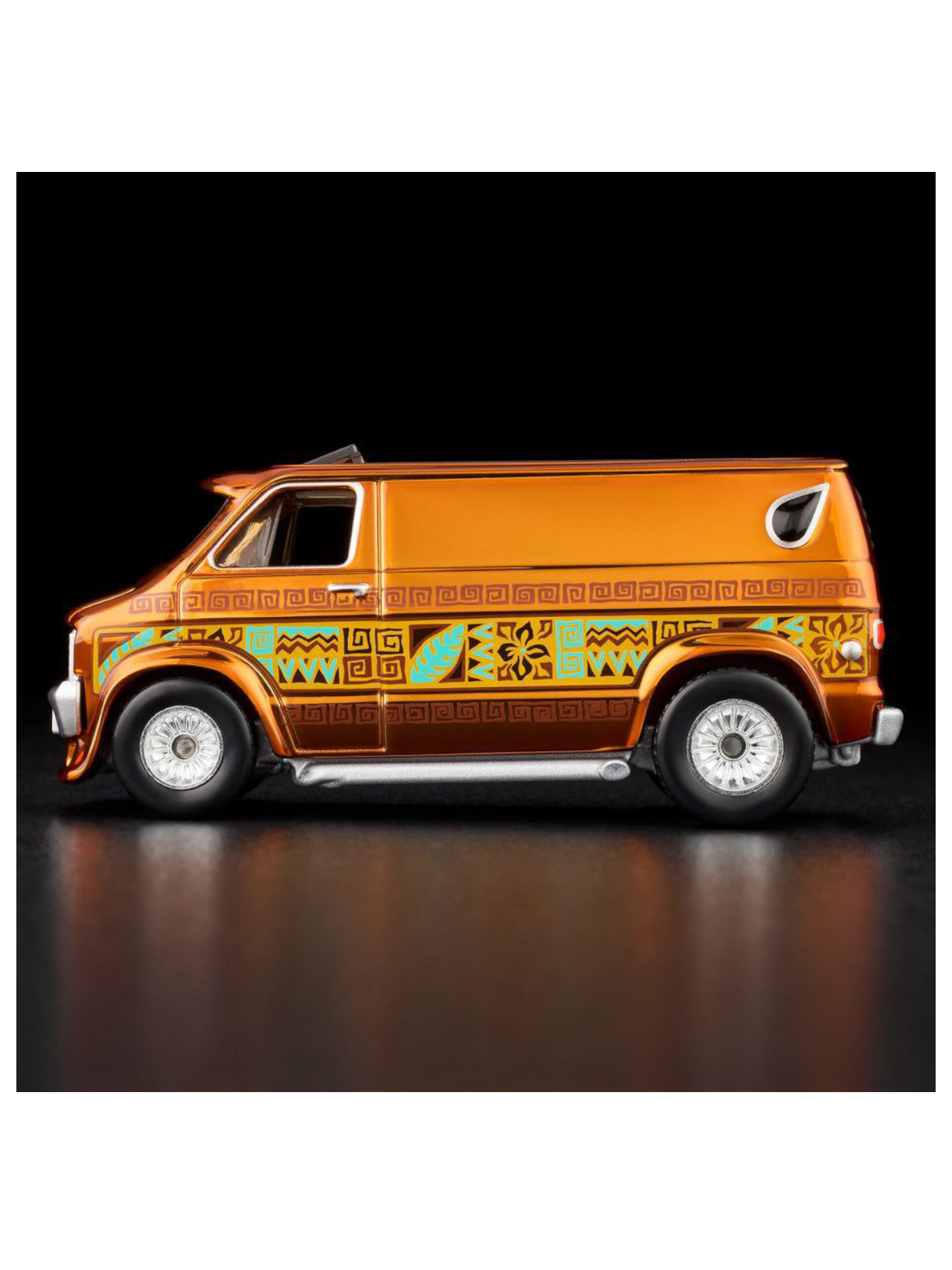 HotWheels 70s Dodge Tradesman Van RLC 1:64 Scale (With Acrylic Case)
