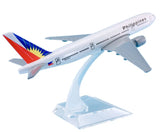 Aircraft Model Philippine BOEING 777 Passenger Aircraft Plane Airplane Diecast Model ( code 144 ) 16cm