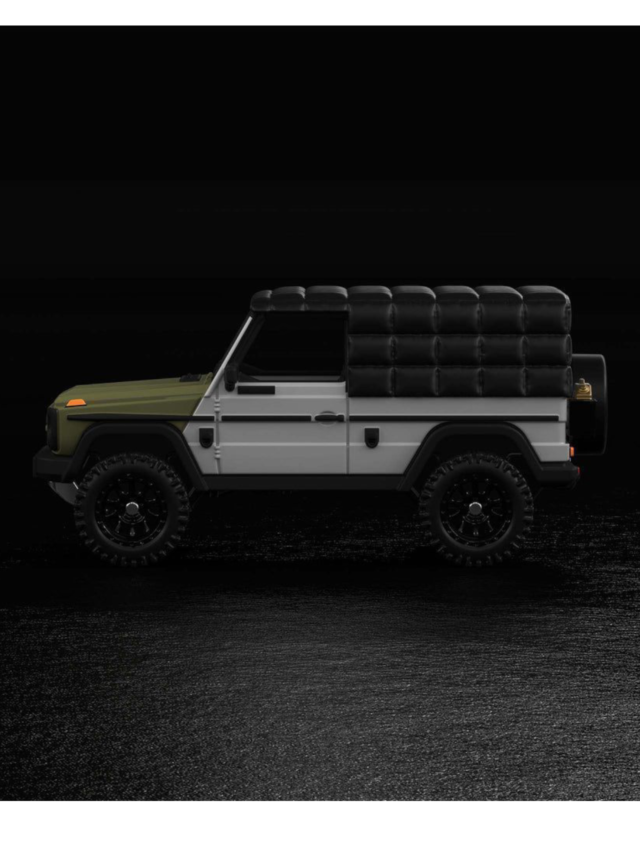 HotWheels x Mercedes-Benz Project G-Class Past II Future Designed by Nigo RLC 1:64 Scale (With Acrylic Case)