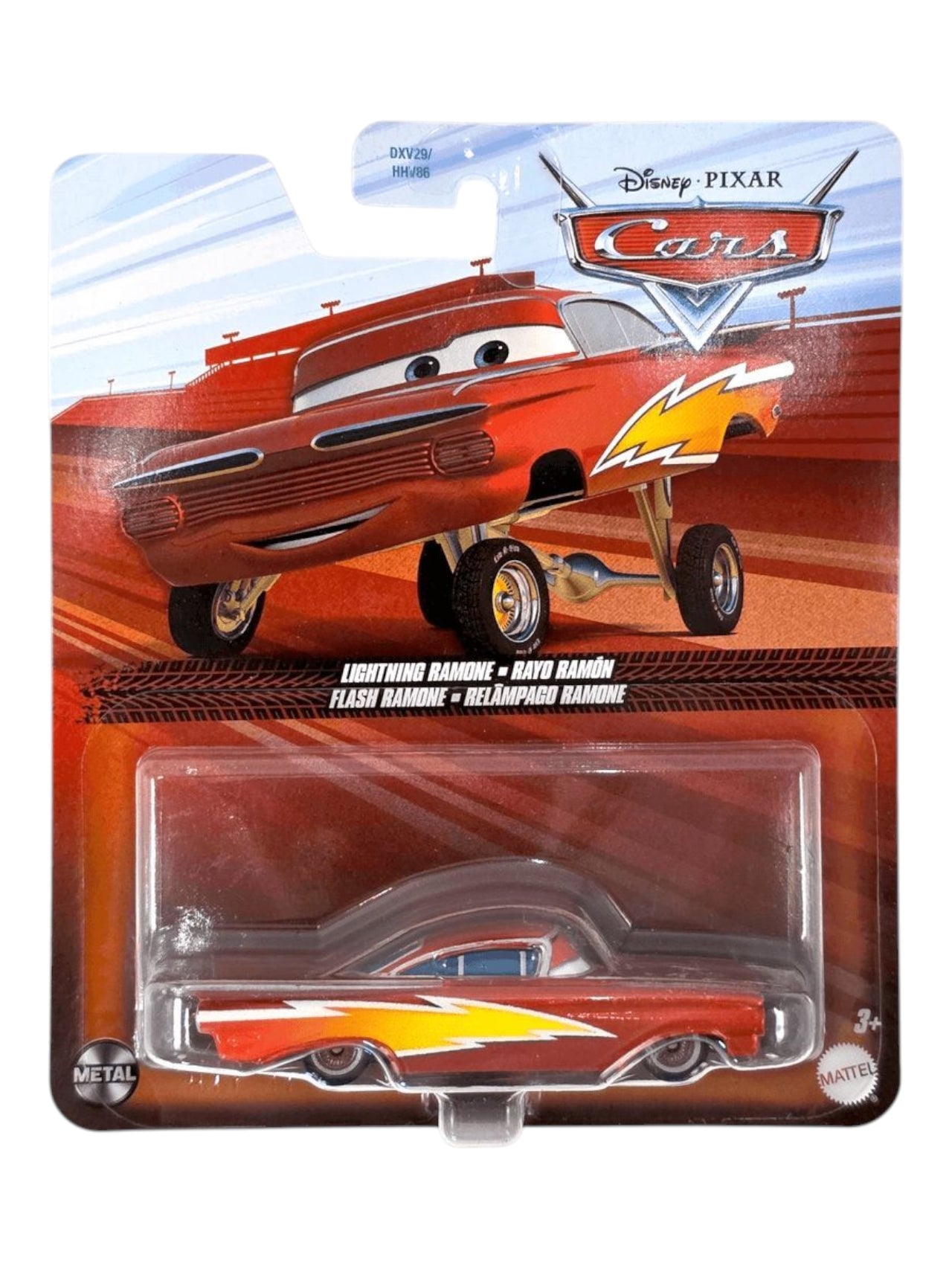 Disney Pixar Cars lightning ramone-rayo ramon                      flash ramone-relampago ramone 1:64 Scale