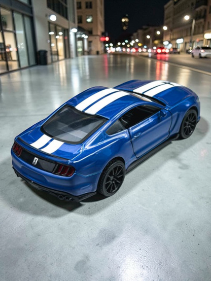 CCA Ford Mustang Shelby Gt350 (Blue) Diecast Model with box 1:64 Scale S11-01