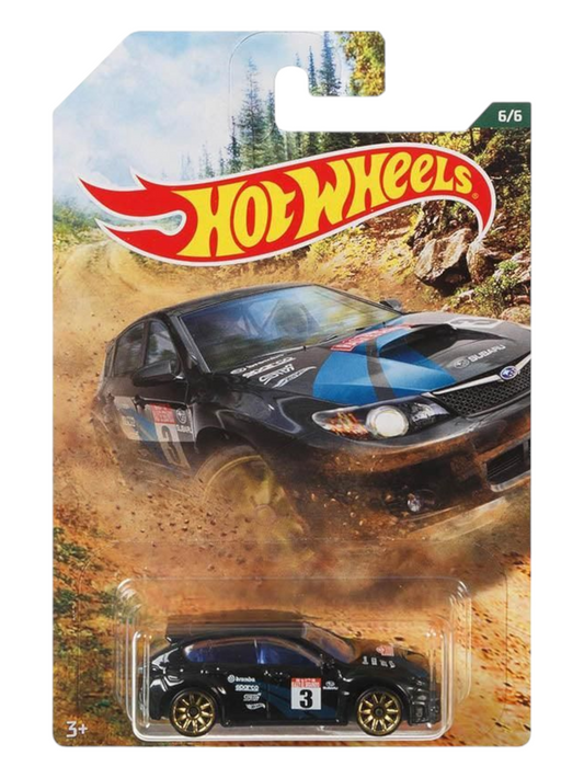 HotWheels Subaru WRX STI Imported Mainline Card Art 1:64 Scale