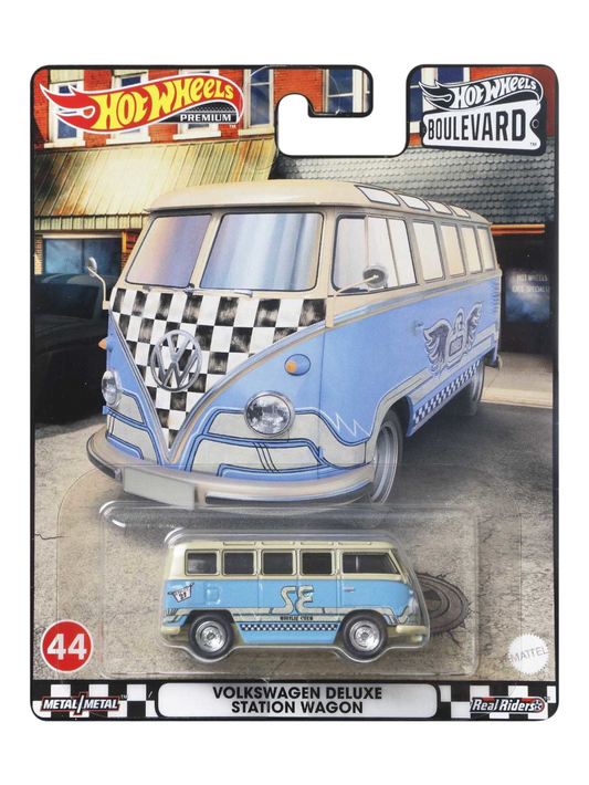 HotWheels Boulevard Volkswagen Deluxe Station Wagon Imported Premium 1:64 Scale