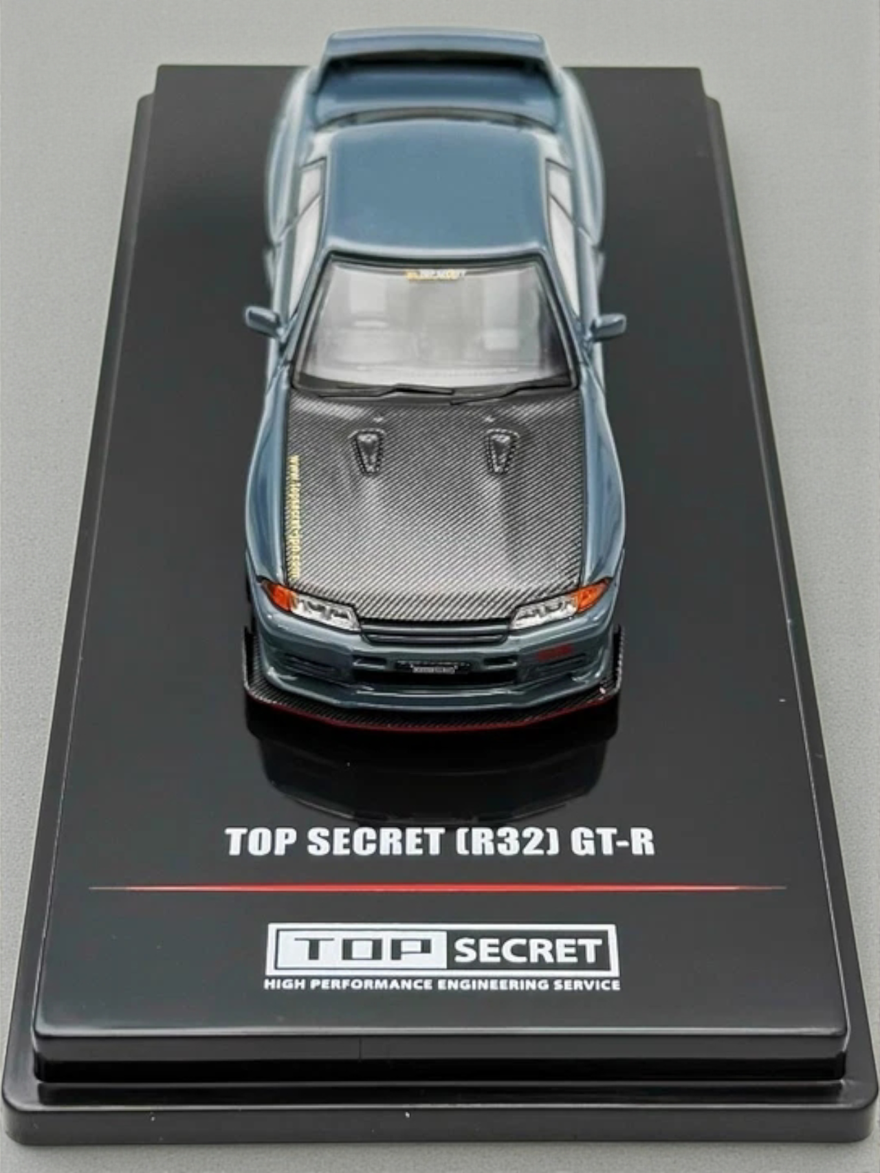 INNO64 Nissan Skyline GT-R R32 TOP Secret 1:64 Scale Metal Diecast IN64-R32TS-STGR