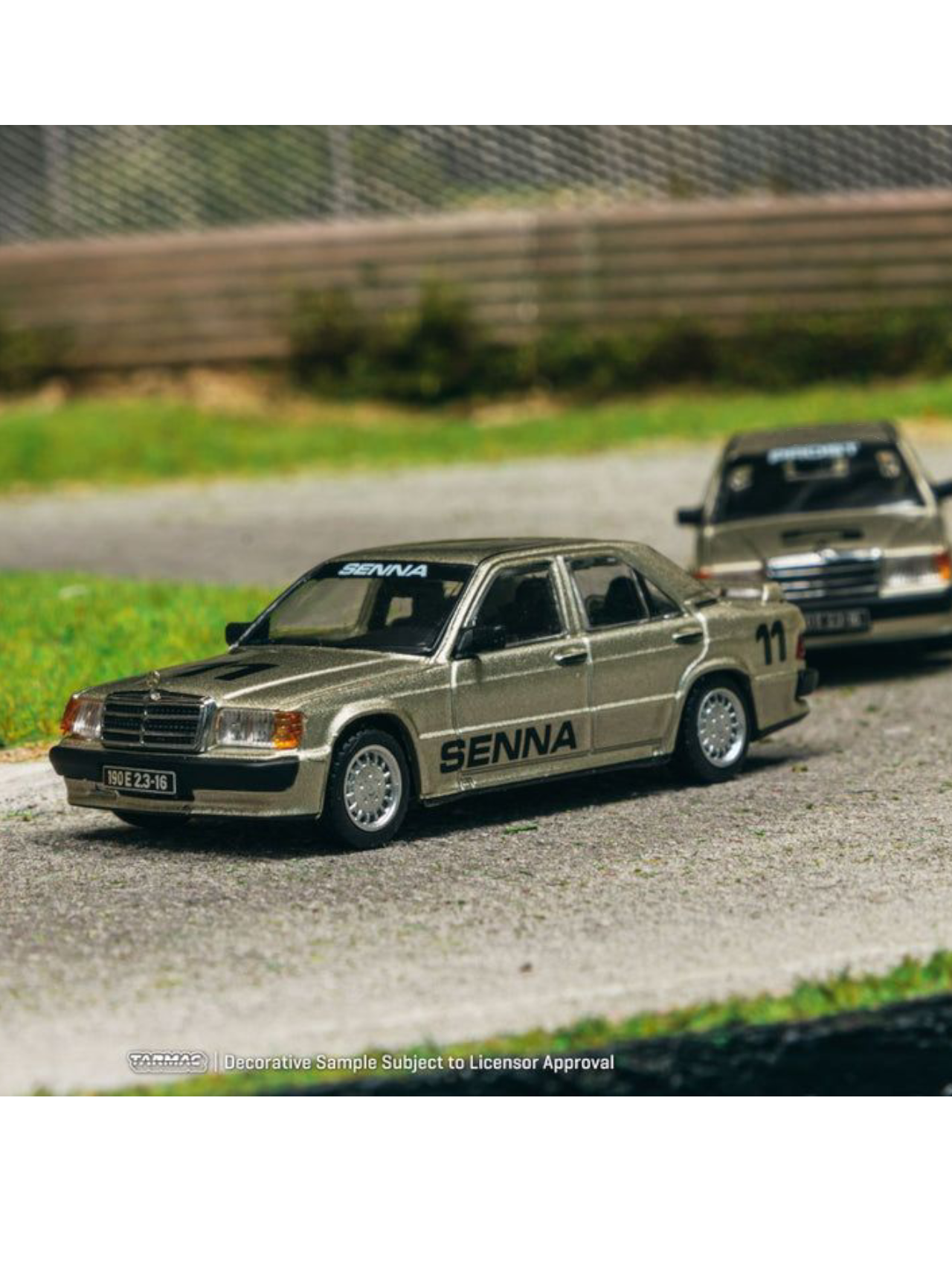 Tarmac Works Mercedes-Benz 190 E 2.3-16 Race of Champion 1984 1:64 Scale