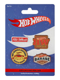 Hotwheels Premium Metal Badge Collection Set | Limited Edition |Body Shop Label Pins