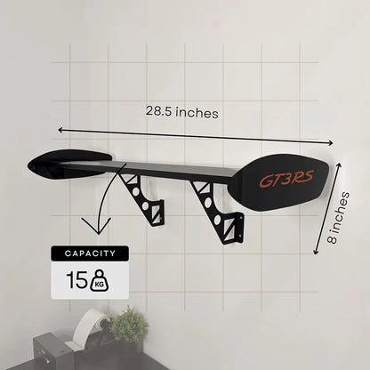 Hotwheels Porsche GT3 RS Style Rear Spoiler – Racing Car Wing for Sporty Look storage