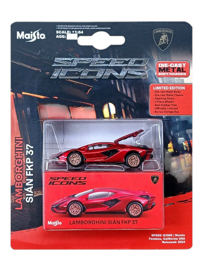 Maisto Speed Icons Lamborghini Sian FKP 37 1:64 Scale
